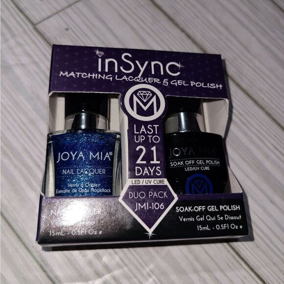 JOYA MIA InSync Perfect Matching Gel and Nail Polish Lacquer Duo Set JMI-106 - Picture 1 of 6